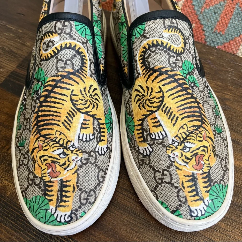 GUCCI Dublin Bengal Tiger Men’s Loafers 9 (US 9.5)